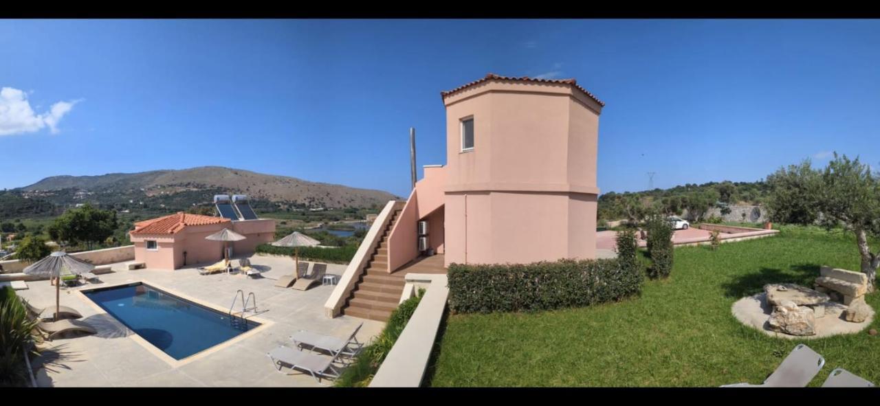 Georgioupoli Studio 2 With A Pool And Lake Views Екстериор снимка